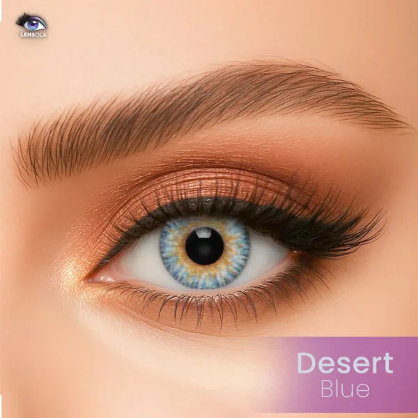 Desert Blue Color Eye Lenses