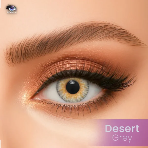 Desert Grey Color Eye Lenses