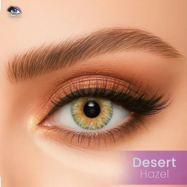 Desert Hazel Color Eye Lenses