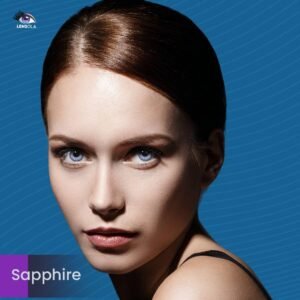 Sapphire Color Eye Lens