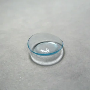 Extended Transparent Contact Lens