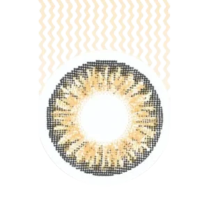 3 tone hazel contact lens
